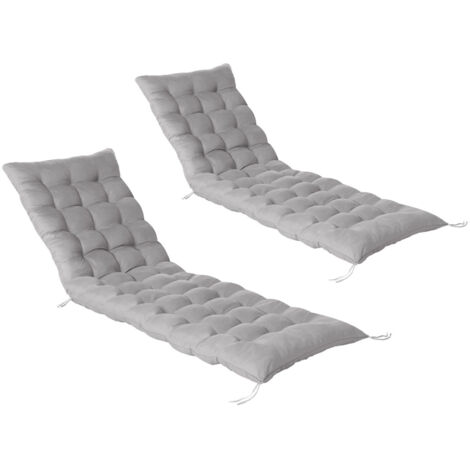 2er-Set Universal-Kissen für Babywippe ADAM 180 cm grau