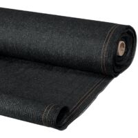 Sichtschutz mit hoher Dichte 1,5 x 10 M schwarz 300 gr/m² PRO-Qualität