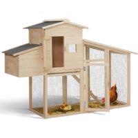 Hühnerstall COMFORT mit Holznest