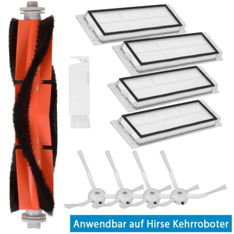 Ersatzteile Für Proscenic M7 Pro Saugroboter – 2 Seitenbürsten + 2 Filter + 2 Reinigungstücher