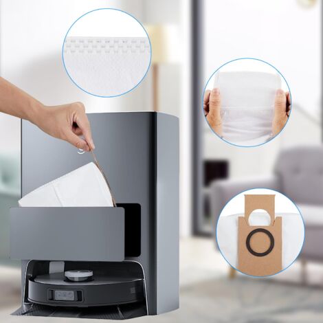 Ersatzteile-Set Kompatibel Mit Narwal T10 Saugroboter – Filter, Bürsten & Wischtücher