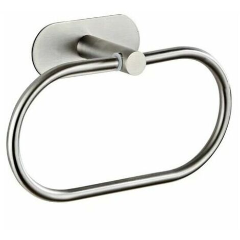 8-teiliges Badezimmer-Set Aus Gebürstetem Nickel – Handtuchhalter, Toilettenpapierhalter, Haken & Mehr