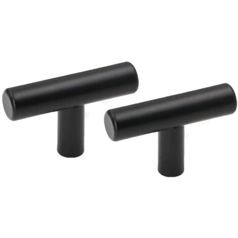 AERZETIX Möbelgriffe 10er-Set - Achsabstand 32mm, Verchromt, Für Schränke & Schubladen