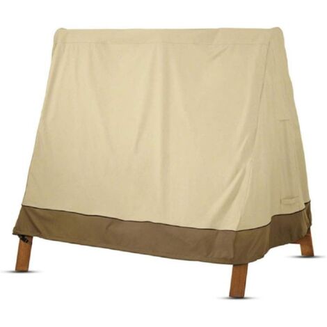 Abdeckung Für Gartendeckboxen | 210D Oxford, Wasserdicht, Anti-UV, Mit Verstellbarem Seil, Größe 158x76x69 Cm