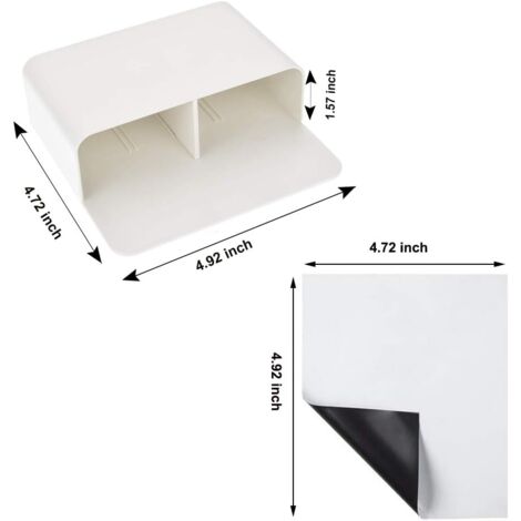 TSJ Office Magnetischer Whiteboard-Radierer – Mit Filzunterseite, Stark Haftend, Für Glas- & Normale Whiteboards