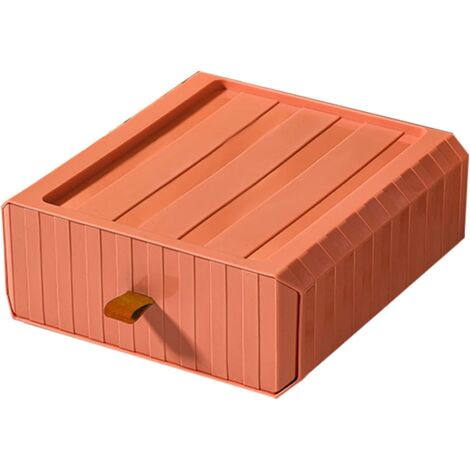 Poeland Schubladen Organizer 5 Schubladen - Kunststoff Aufbewahrung 24x32cm