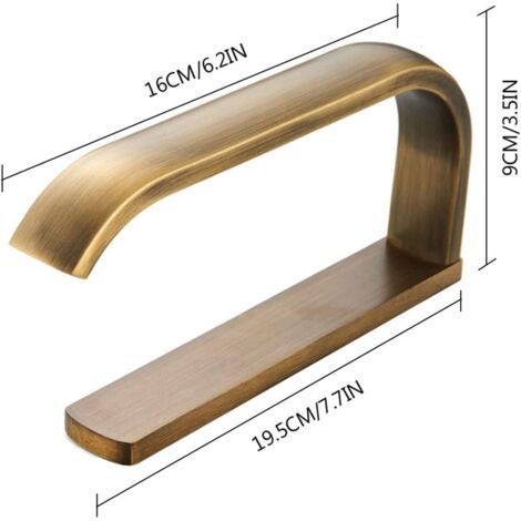 Antiker Toilettenpapierhalter Aus Messing Mit Deckel – Wandmontage, Schnitz-Design In Braun