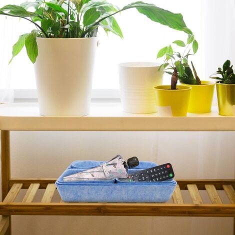 8-teiliges Filz Organizer Set - Aufbewahrungsboxen Für Schreibtisch & Kosmetik