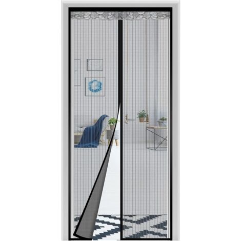 Magnetische Fliegengittertür Mit Klettverschluss – Für Türen Bis 86,4 X 203,2 Cm