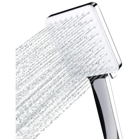Comfy Zone MS Duschkopf-Set - 25,4 Cm Regendusche Mit Handbrause & Edelstahlschlauch - Hochdruck, Einfach Zu Installieren