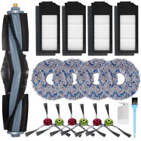 Lot De 3 Brosses Principales De Rechange Pour Aspirateur Robot Ecovacs Deebot T80 - Pièce D'origine