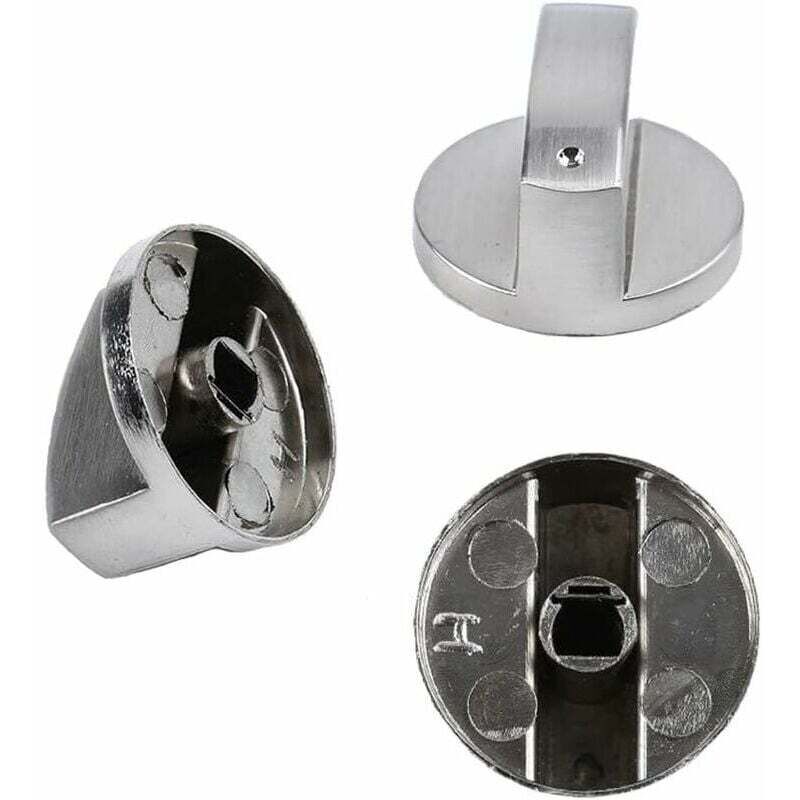 Manopole Per Fornello A Gas - 6 Pezzi Universali In Lega Di Zinco - Pulsanti Stufa Whirlpool - Foto 3