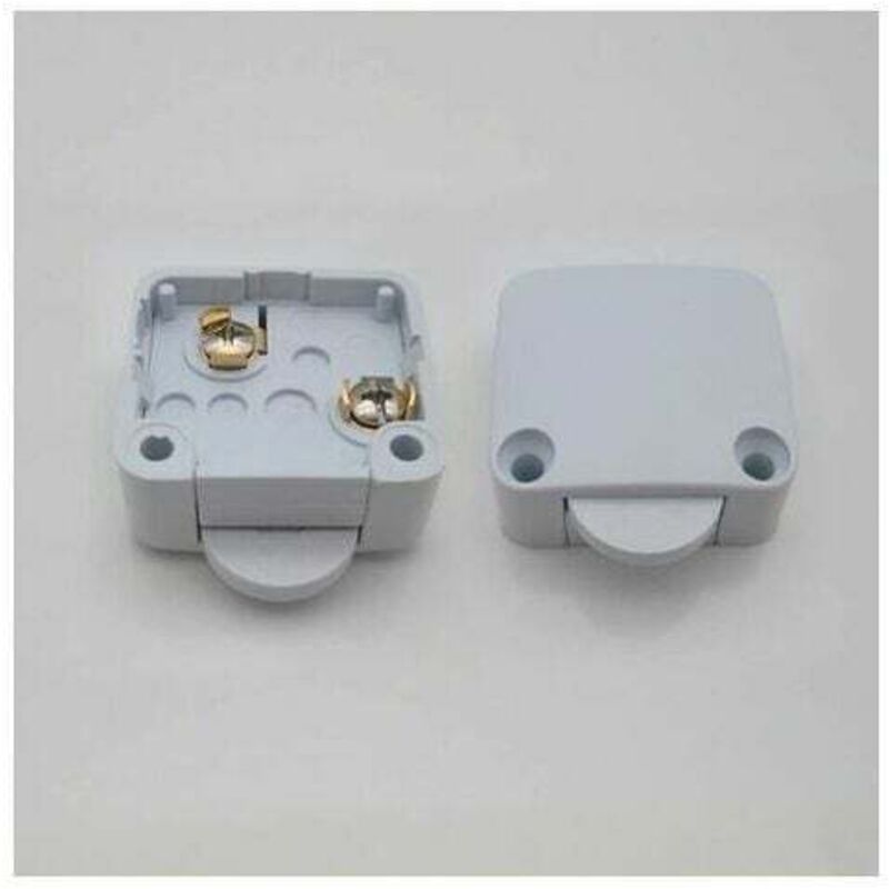 Interruttore Lampada Armadio 3 Pezzi - Tattile, 250V 2A, Normally Closed, Per Luci Mobili, LED, Bianco - Foto 6