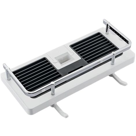 Alovez Mensola Per Doccia Sospesa, Organizer Per Doccia Regolabile Senza Perforazioni Per Asta Doccia Quadrato Biancocontenitori Da Bagno E Contenitoricasa E Giardinobagnobagno 83173757