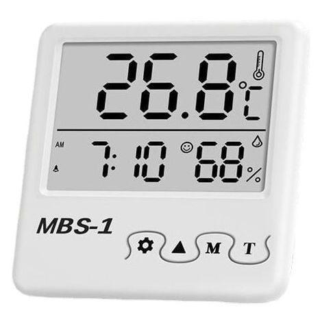 Termometro Digitale Interno/Esterno Con Sensore - Display LCD, Ore, Min/Max, Tendenza - Foto 8