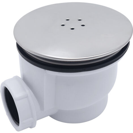 Copricollo Scarico Doccia - Ricambio Per Vassoio Doccia, Diametro 90 Mm/115 Mm, Effetto Antintasamento - Foto 9