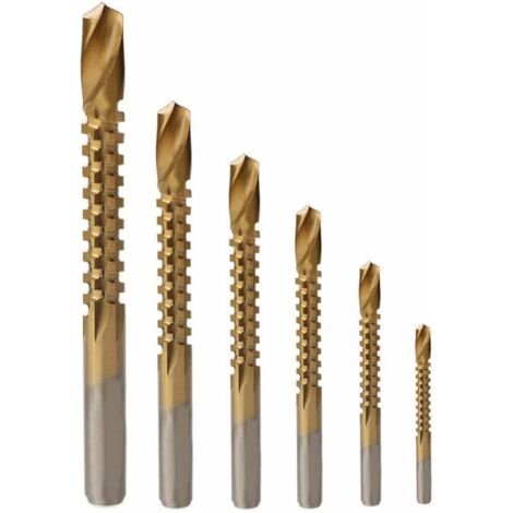 Set Maschi E Punte Per Filettatura Rapida - 14 Pezzi HSS, Metriche Da M3 A M12, Norma DIN 371/376