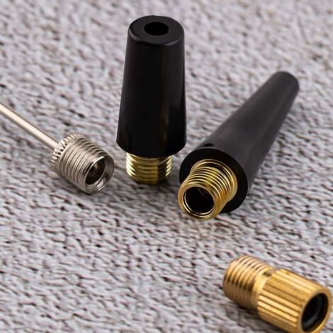 Aghi Per Gonfiare Palloni - Set Da 10 Ago In Acciaio Con Foro Laterale Per Pompe