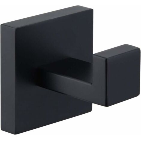 Ganci A Vite Da Parete In Acciaio Inox SUS304 - 4 Pezzi Nero | Porta Fino A 30kg Per Bagno, Cucina, Camera - Foto 1