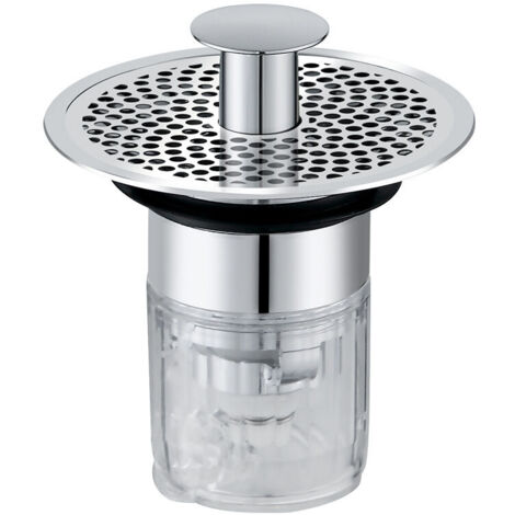 Tappo Per Lavello Con Filtro A Cestello 3.5'' - Acciaio Inox, Diametro 114mm, Prodotto In Germania - Foto 13