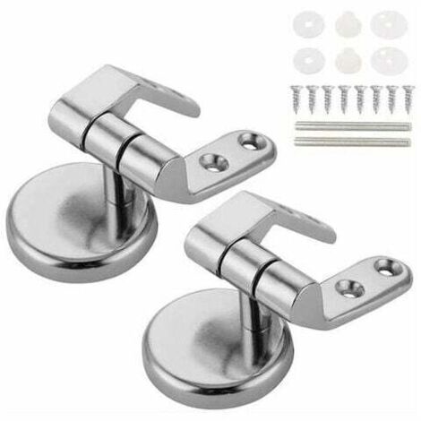 Kit Cerniere Per Sedile WC - Sgancio Rapido In Lega Di Zinco, Adatto Per Fori 7-8mm, Fissaggio Superiore - Foto 12