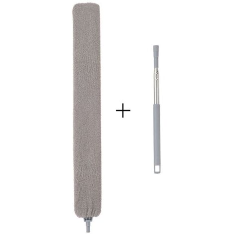 Spolverino Telescopico In Microfibra | Piatto E Rotondo, Fino A 250 Cm, Manico Antiscivolo