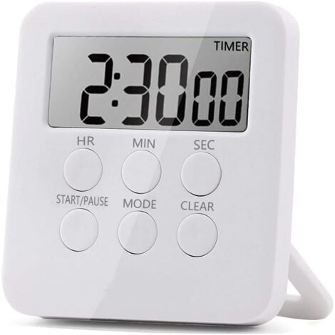 Timer Da Cucina Analogico 60 Minuti - Allarme 80 DB, Magnetico, Design Retrò Per Cucina E Casa - Foto 6