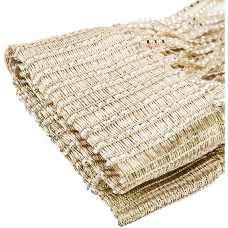 Tenda A Fili Di Perline Avorio - Divisorio Decorativo Per Porte E Finestre, 100x200 Cm - Foto 3