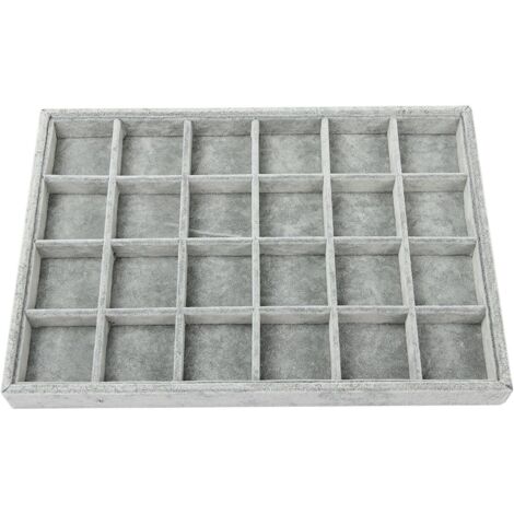 Scatola Porta Gioielli Qtuie Portagioie In Velluto, Per Collane Bracciali Orecchini Anelli 720335 - Foto 8