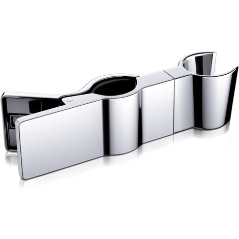Supporto Per Soffione Doccia Da Bagno, Morsetto Per Doccia Regolabile Cromato 86966955 - Foto 6