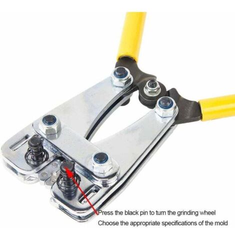 WEWILL Pinza Crimpatrice Capicorda [0.25-10mm²] E Pinze Spelafili - Foto 10