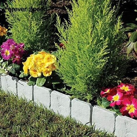ALOVZE bordatura per prato in rotolo barriera antiradici in metallo bordatura per aiuole 100x18cm 5m