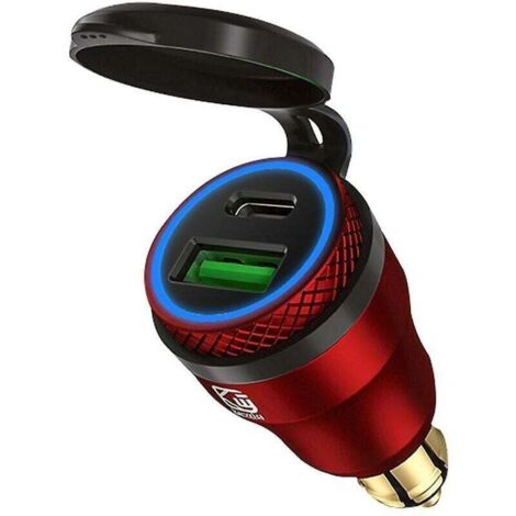 Adattatore Interphone DIN - 12 V con doppia presa USB