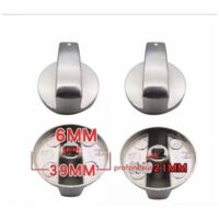 Set Di 8 Manopole Per Fornelli In Metallo - Diametro 6 Mm, Sostituzione Per Piano Cottura A Gas - Foto 9