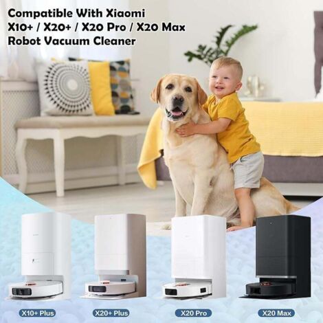 Nuangoo Lot De 12 Chiffons Compatibles Avec Pour Dreame X50