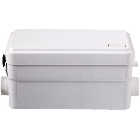 Pompe de relevage pour douche 250W – Débit 135 L/min – Température jusqu'à 90 °C – Installation facile dans espaces réduits – Trad4U