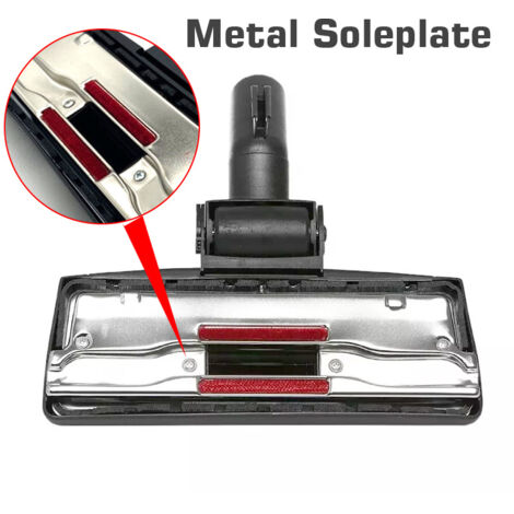 Brosse d'aspirateur Remplacement pour Miele S 8340 S8340 EcoLine PowerLine, S1 S2 S2 S4 S5 S6 S8, Class C1, Compact C1 C2, Complete C1 C2 C3, Swing H1 - avec dispositif de stationnement encliquetable