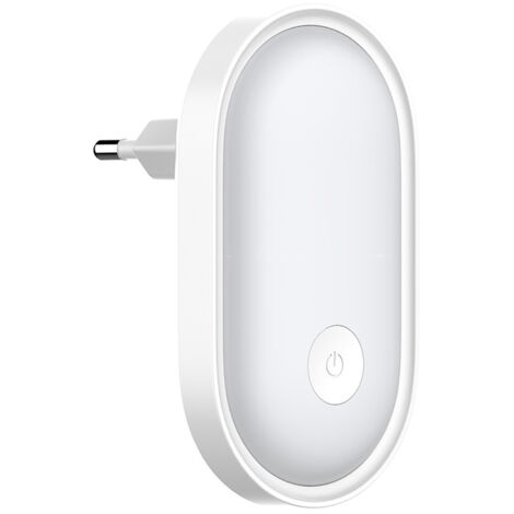 Veilleuse LED Prise Electrique avec Commande Tactile, Lampe Nuit avec Capteur de Crépuscule et Luminosité Réglable, Veilleuse Enfants pour Chambre de Bébé, Escalier, Couloir, Cuisine