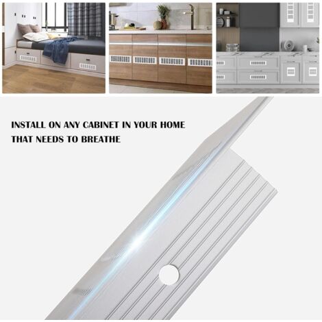 Grille De Ventilation En Aluminium Brut - 400 X 400 Mm