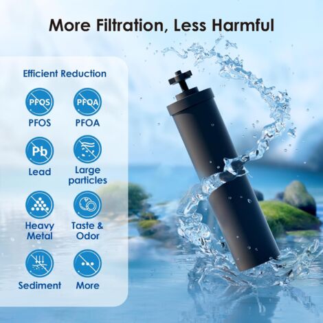 Support Surélevé Pour Filtre à Eau Berkey - En Acier Inox 304, Diamètre 23,5 Cm, Hauteur 15,5 Cm, Pieds Amovibles - 6