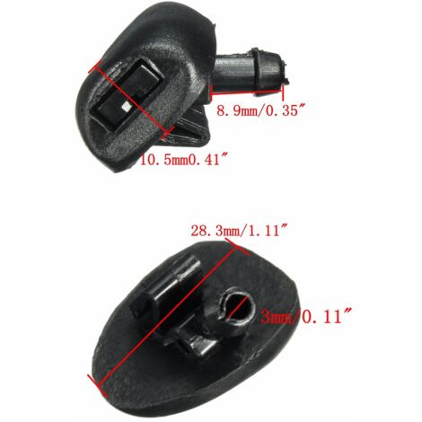 Paire De Pneus Lowrider OG 12 1/2 X 2 1/4 - Noir/blanc Ligne