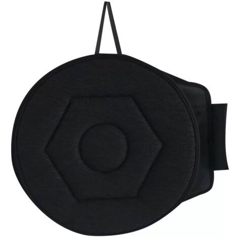 Coussin pivotant 360° pour voiture - Coussin de siège auto pivotant - Disque de transfert adapté pour siège auto - Transfert facile (Noir) (1/5)