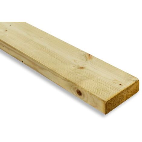 47mm x 150mm Sawn Treated Timber C24 (6" x 2") 3.6m