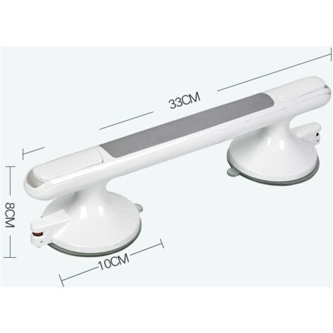 Maniglie Porta Doccia In Alluminio - Set 2 Pezzi Con Viti M8 - Foto 3