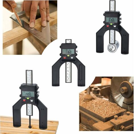 Misuratore Altezza Digitale 0-80mm - Alta Precisione, Con Piedini Magnetici, Unità MM/Pollici - Foto 5