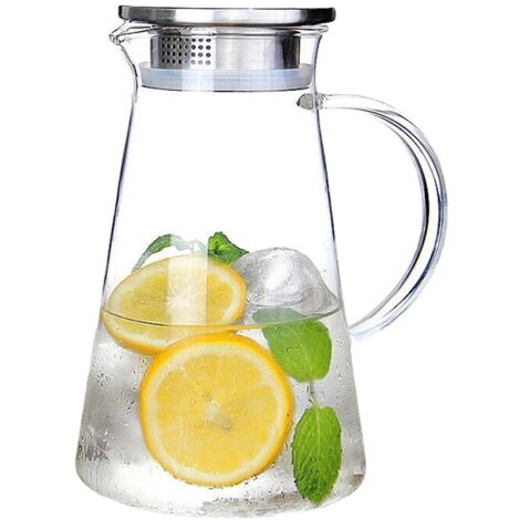 BROCCA IN VETRO + INFUSORE PER THE / TISANE DA 500 ML -NON ADATTA PER FUOCO