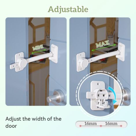 Paraspigoli E Fermaporta Per Bambini - 8 Pezzi In Schiuma Morbida Anti-Schiacciamento Dita - Foto 5