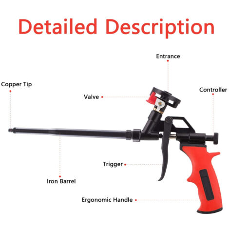 Pistola Per Schiuma Poliuretanica S&R - Professionale Per Isolamento E Sigillatura - Foto 8