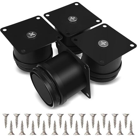 Confezione Da 4 Gambe Per Mobili A Forma Conica Con Protezione - Foto 13