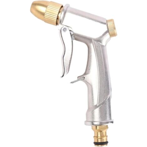 Ugello Per Tubo Da Giardino Pistola Ad Acqua Manua Ad Alta Pressione Spruzzatore D 39 Acqua Regolabile Adatto Per Filettature Da 1 2 Quot 3 4 Quot Per Impianti Di Irrigazione